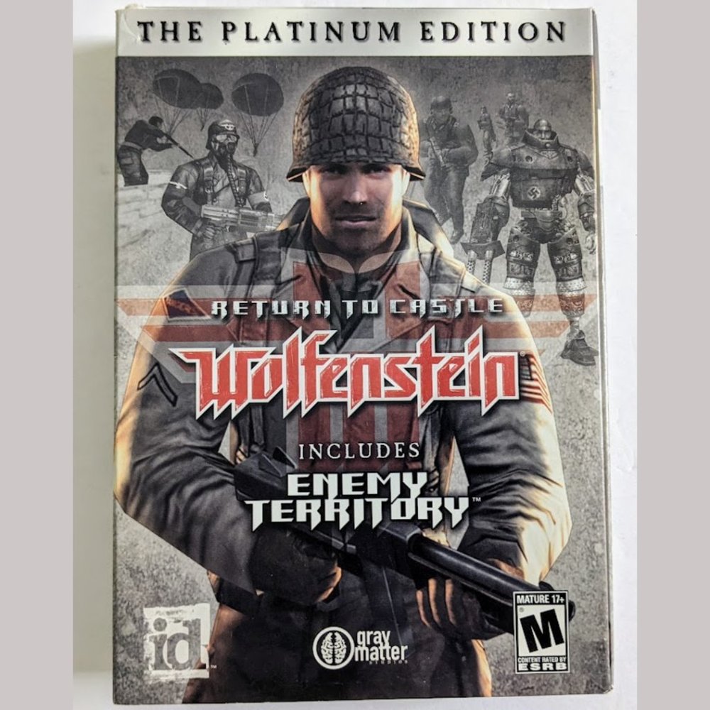 Return to Castle Wolfenstein - Platinum Edition - Enemy Territory PC Complete